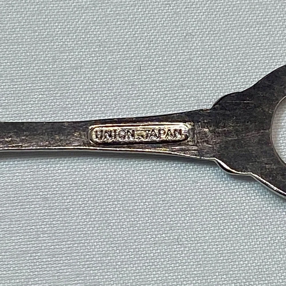 Utah Mountain Souvenir Spoon 4 5/8